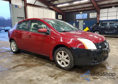 2008 Nissan Sentra 2.0 из США, поврежденный, VIN 3N1AB61E38L714380
